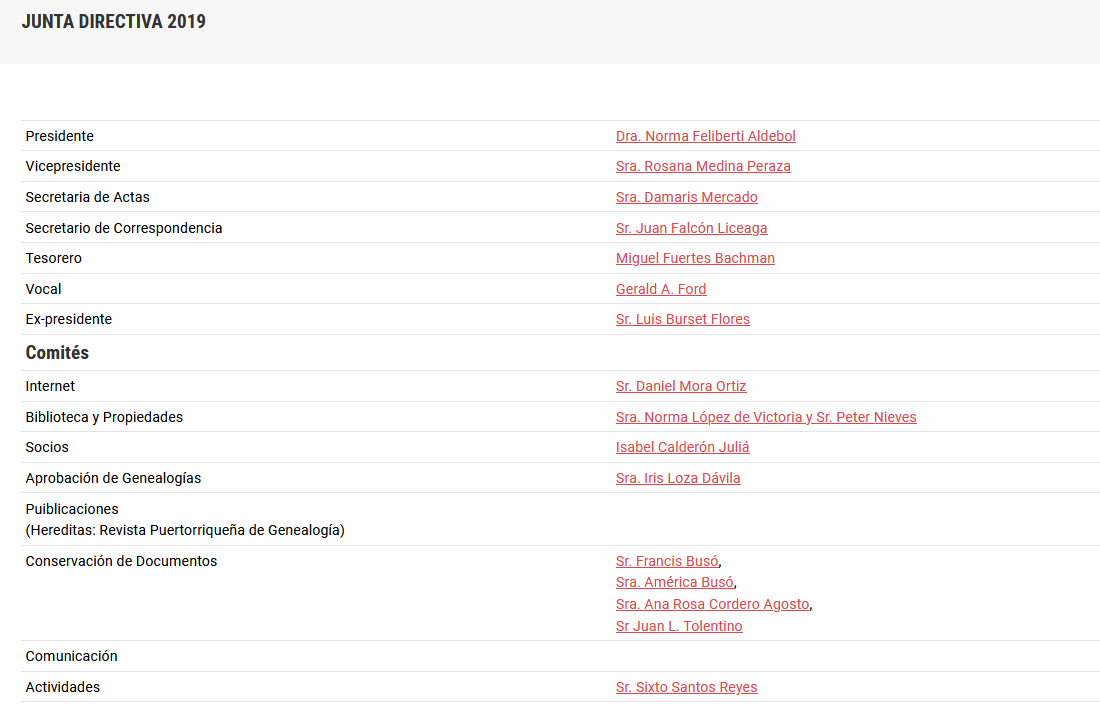 Junta Directiva 2019