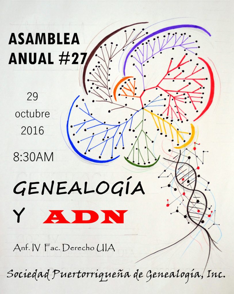 Asamblea SPG: Genealogía y DNA