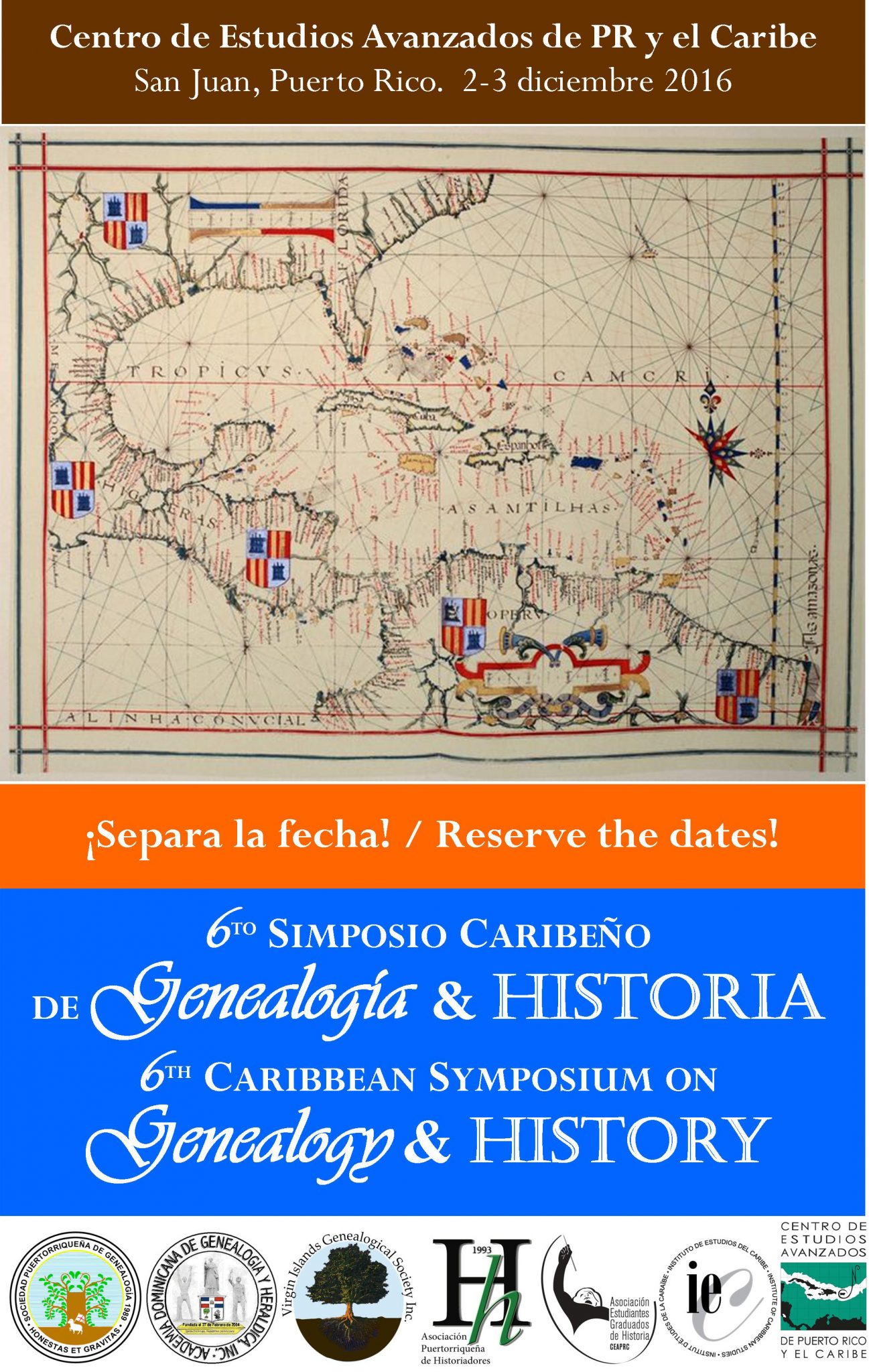 6to Simposio  Caribeño de Genealogía e Historia