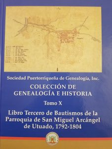 Libro Tercero de Bautismos de Utuado 1792-1804