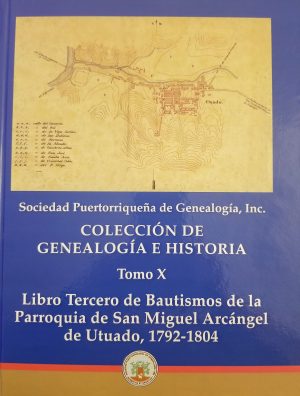 Libro Tercero de Bautismos de Utuado 1792-1804